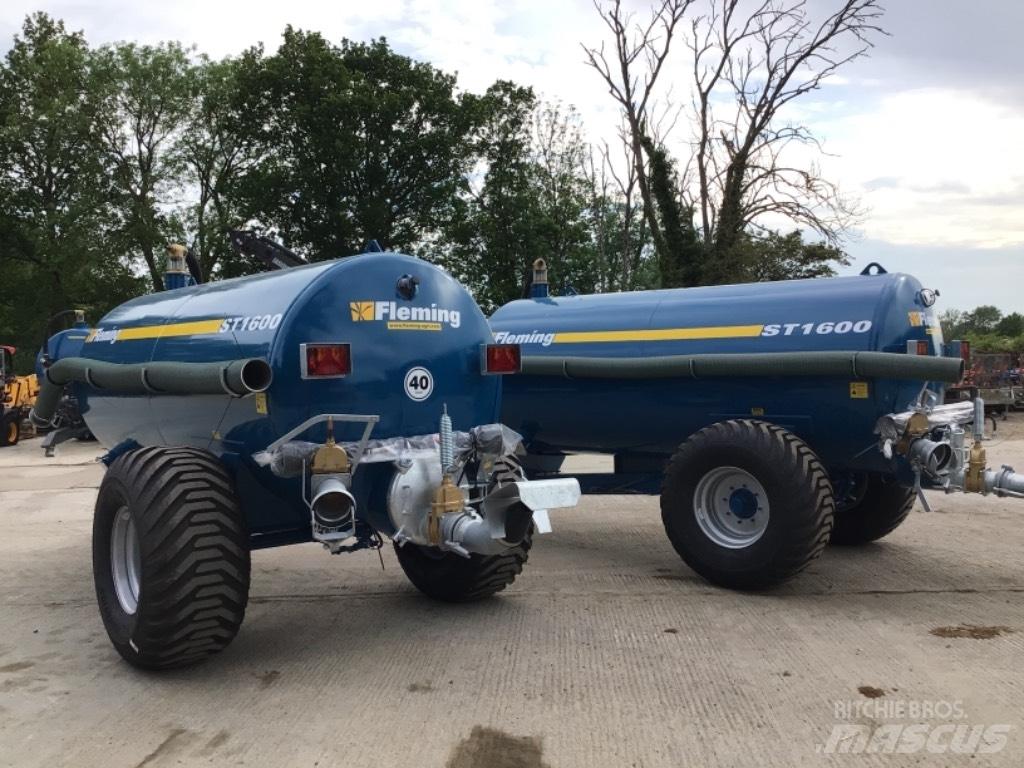 Fleming ST1600 Gyllevogne/Slamsugere