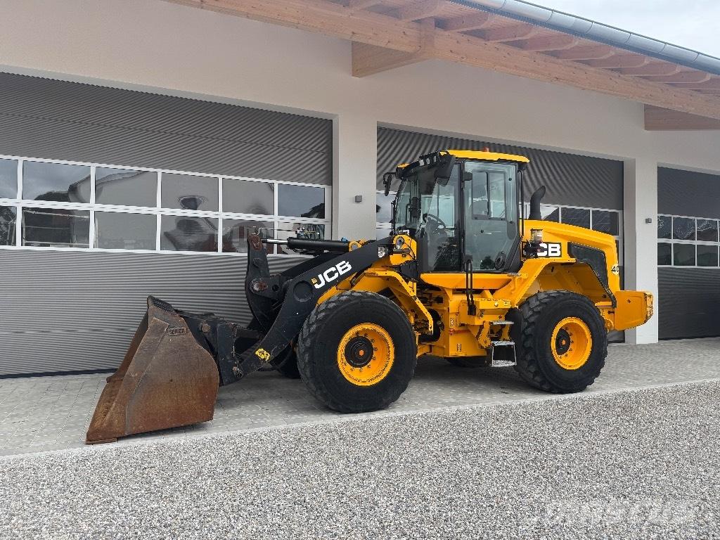JCB 427 ZX Læssemaskiner på hjul