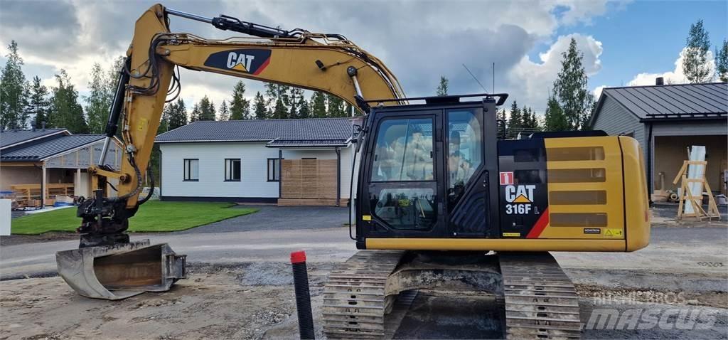 CAT 316FL Gravemaskiner på larvebånd