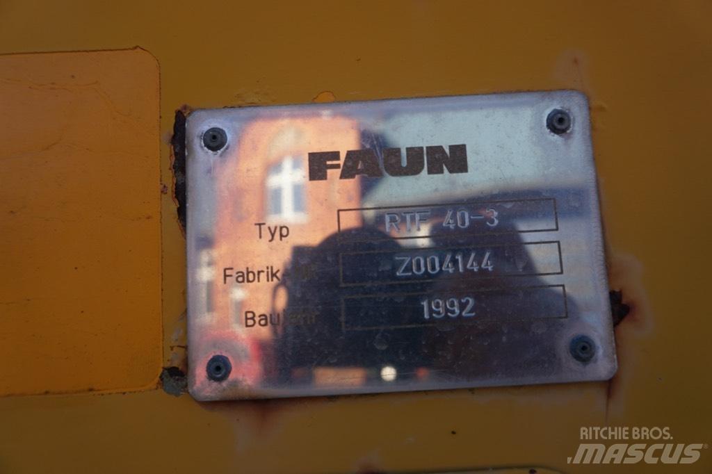Faun RTF 40-3 Kraner til alt terræn