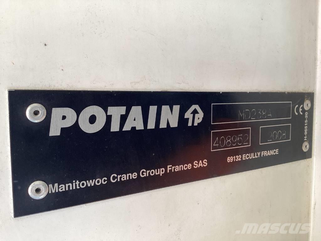 Potain MD238A Tårn kraner