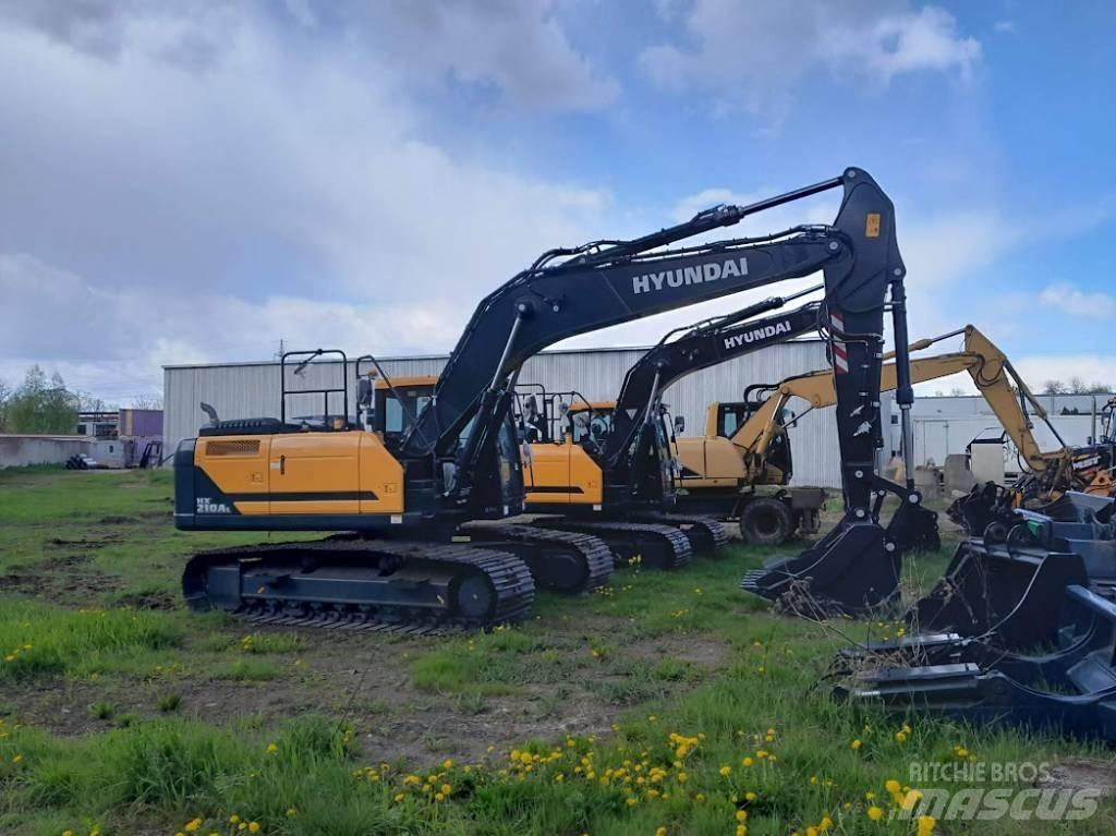 Hyundai HX210AL Gravemaskiner på larvebånd