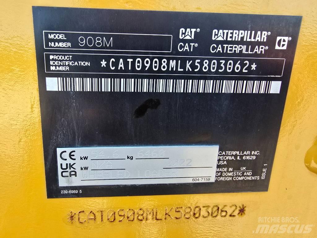 CAT 908 M Læssemaskiner på hjul