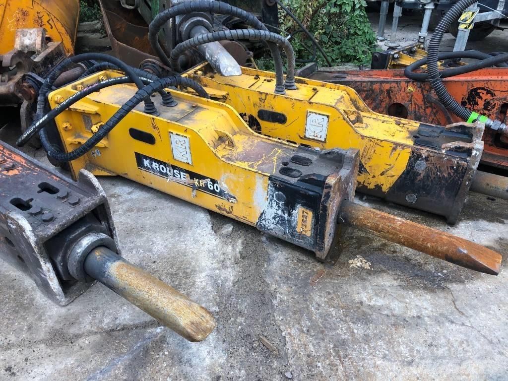 GiANT KR60 Hydraulik / Trykluft hammere