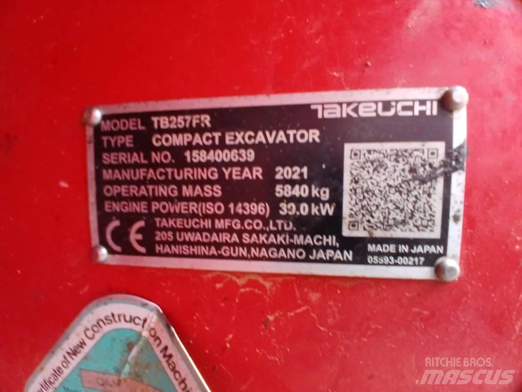 Takeuchi TB 257 FR Minigravemaskiner