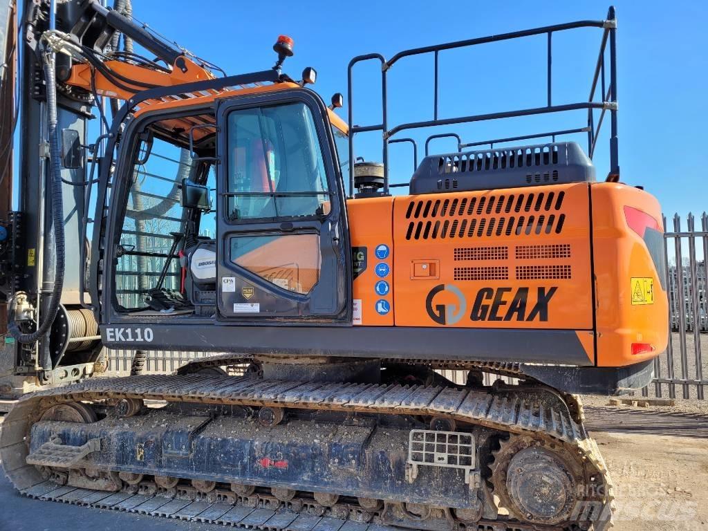  Geax EK110 Pæle- og rammemaskiner