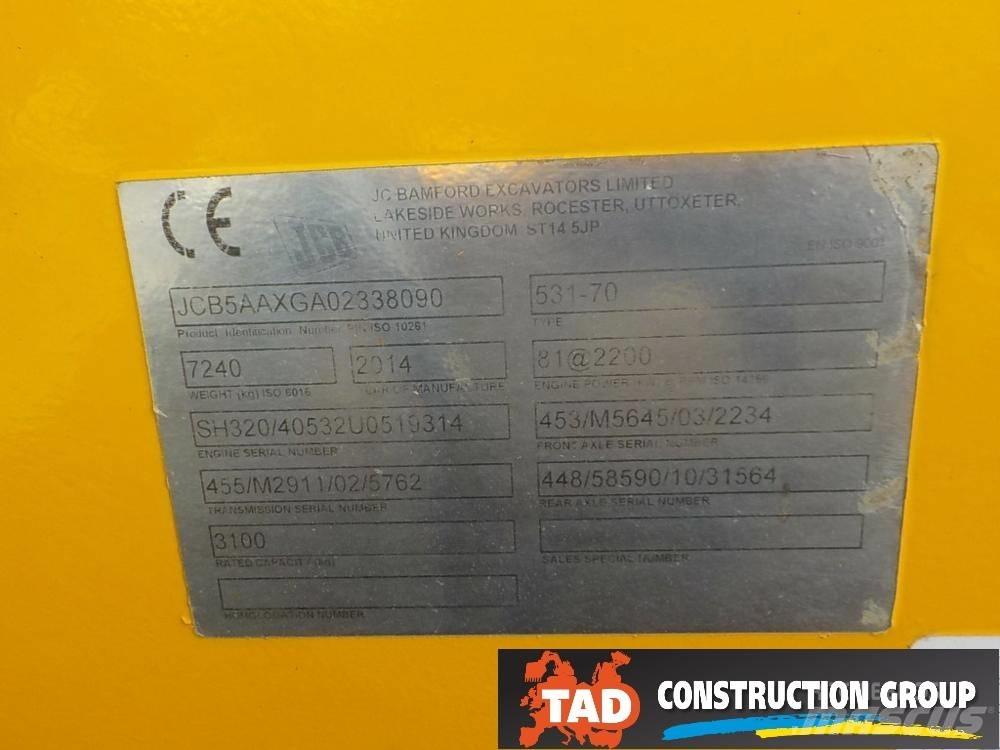 JCB 531-70 Teleskoplæssere