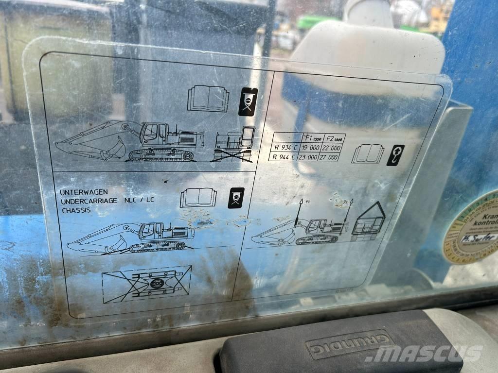 Liebherr R 944 C V Nedbrydningsmaskiner