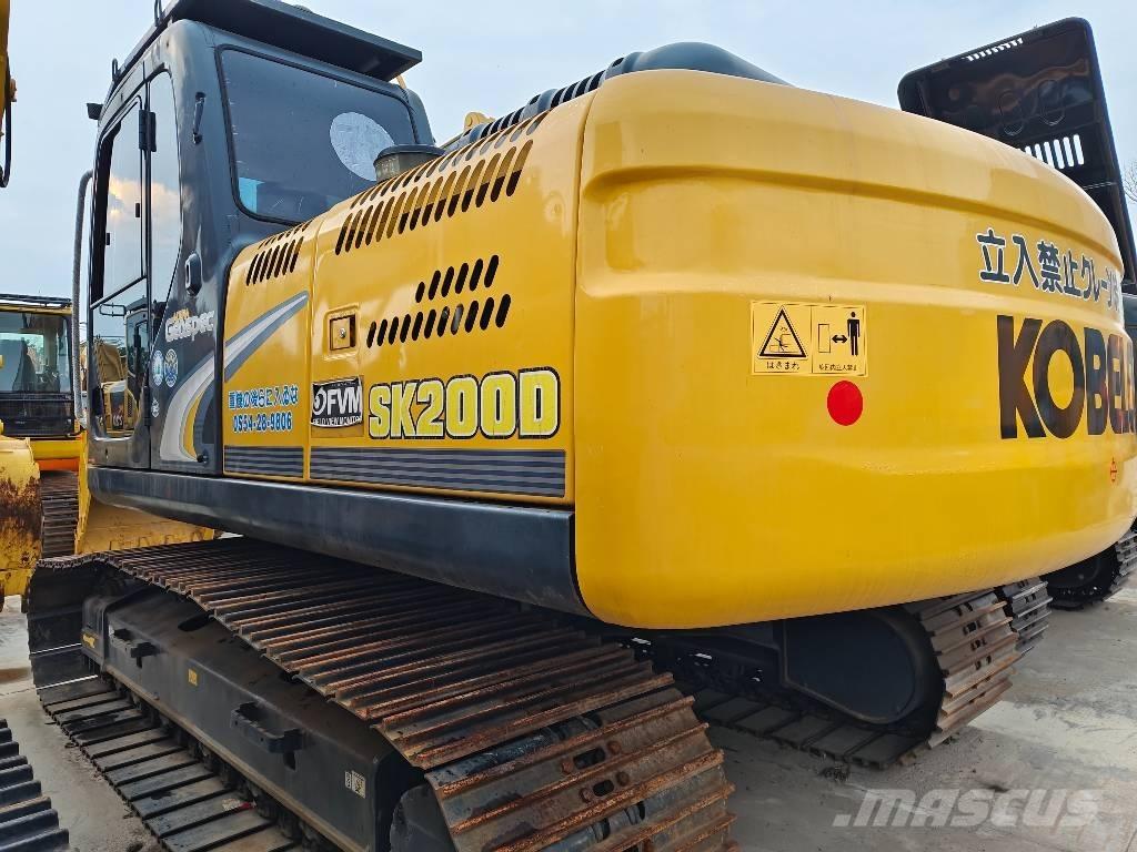 Kobelco SK 200 D Gravemaskiner på larvebånd