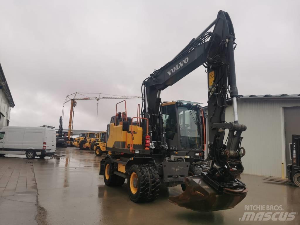 Volvo EW160E Gravemaskiner på hjul