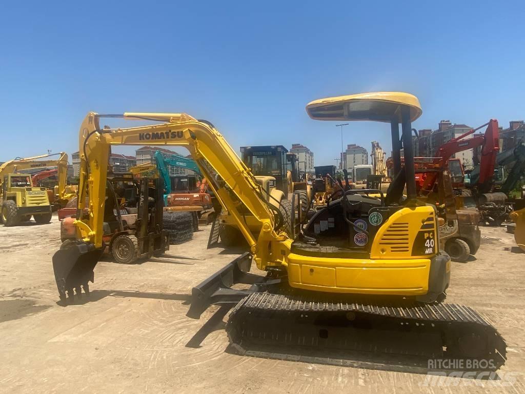 Komatsu PC 40 MR-2 Minigravemaskiner