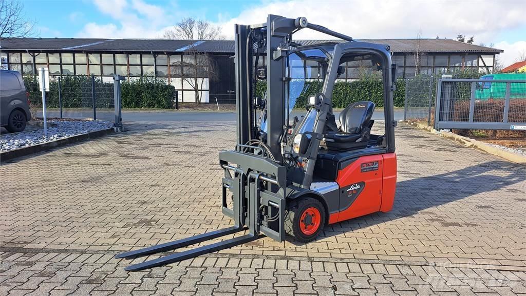 Linde E16C El gaffeltrucks