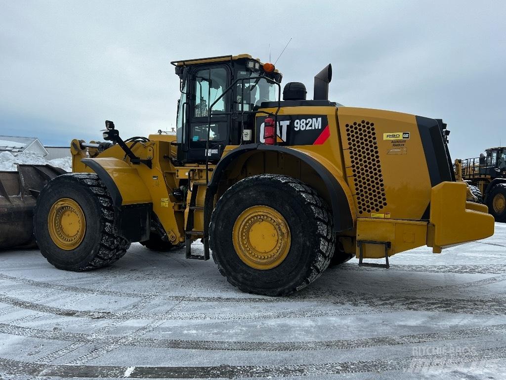 CAT 982 M Læssemaskiner på hjul