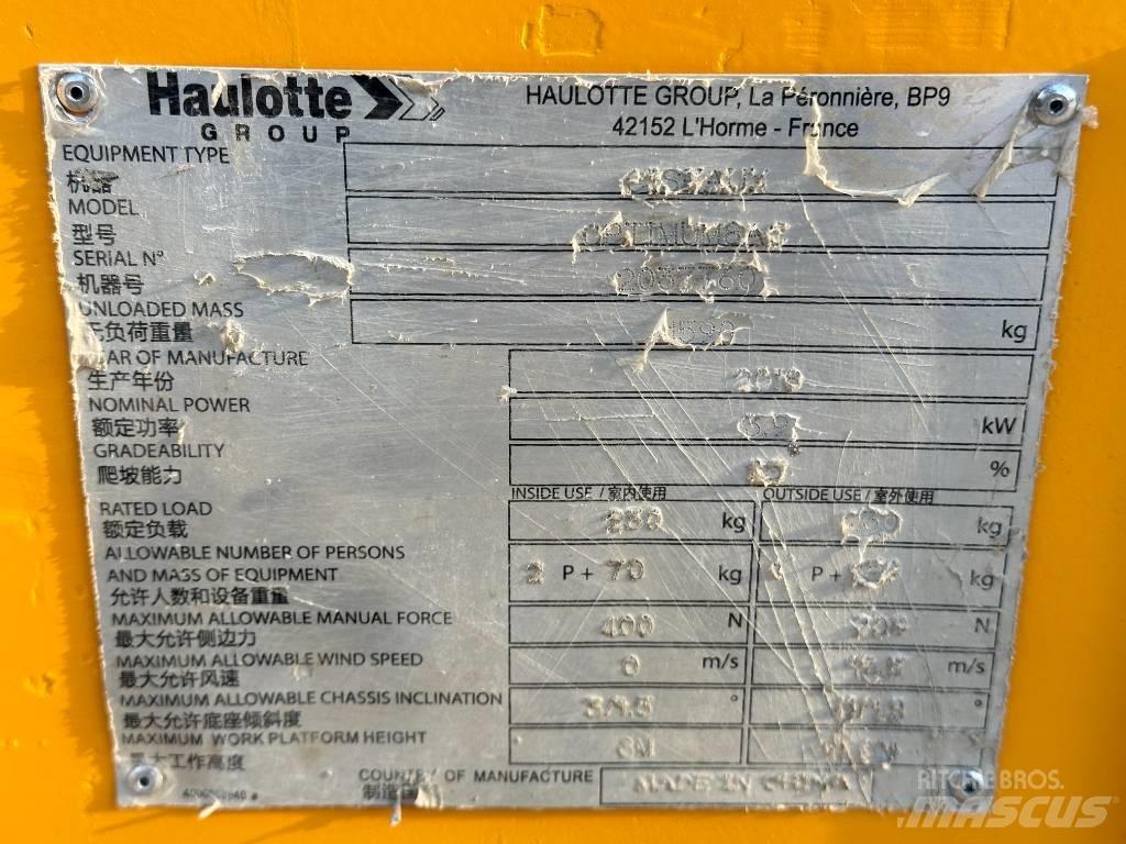 Haulotte OPTIMUM 8 Saxlifte