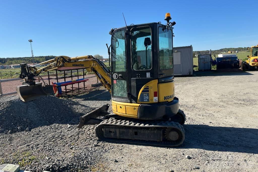 Komatsu PC 26 MR-3 Minigravemaskiner