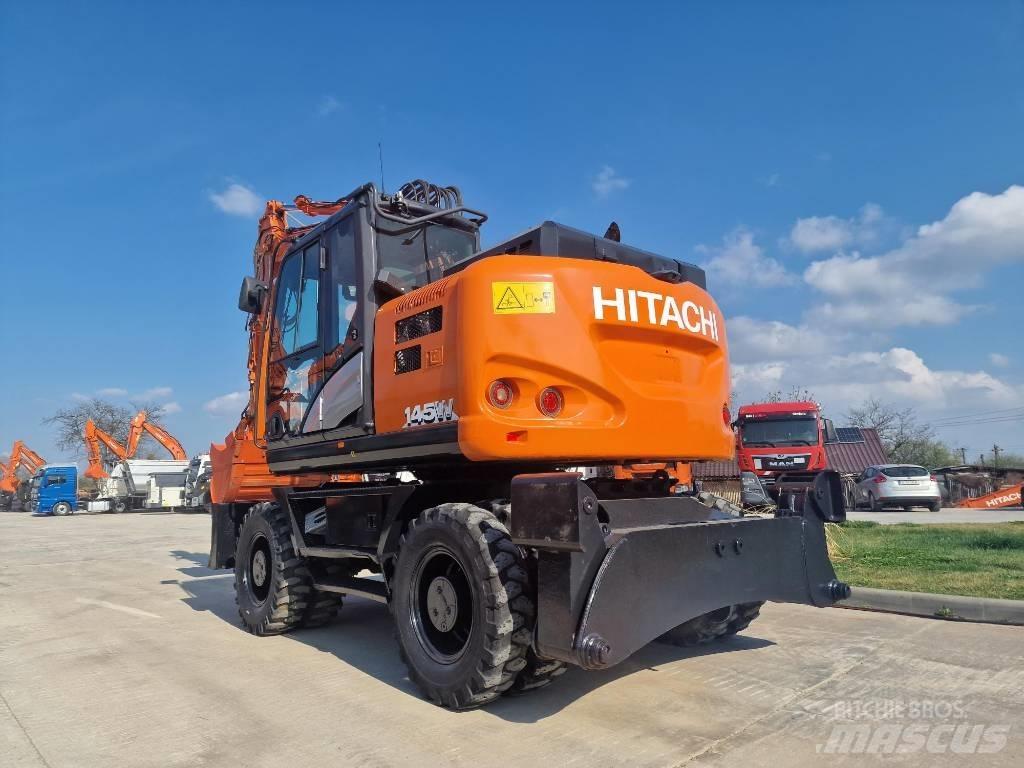 Hitachi ZX 145 W-6 Gravemaskiner på hjul