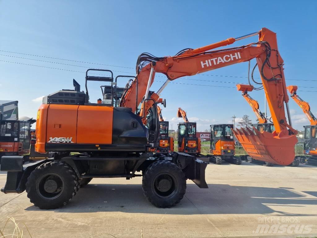 Hitachi ZX 145 W-6 Gravemaskiner på hjul