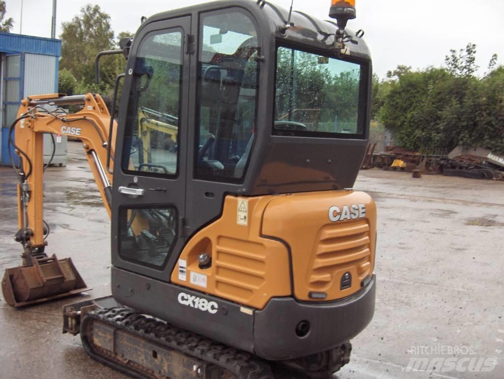 CASE CX 18 C Minigravemaskiner