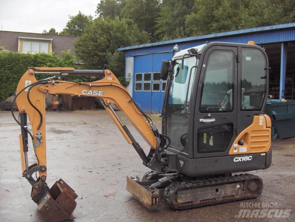 CASE CX 18 C Minigravemaskiner