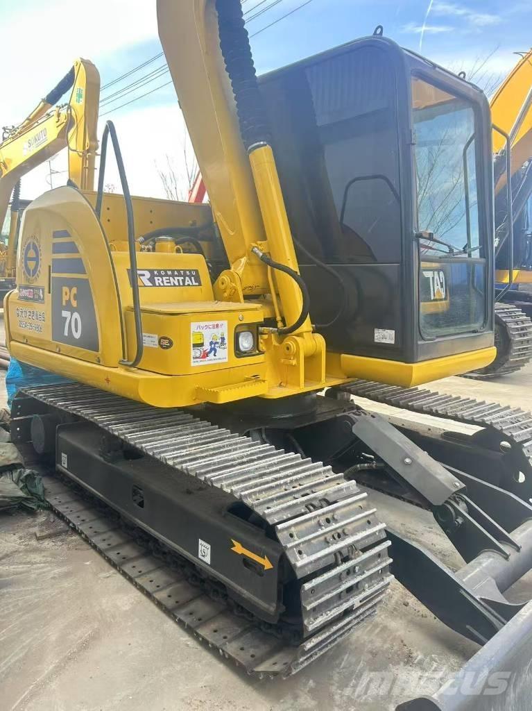 Komatsu PC 70 Gravemaskiner på larvebånd