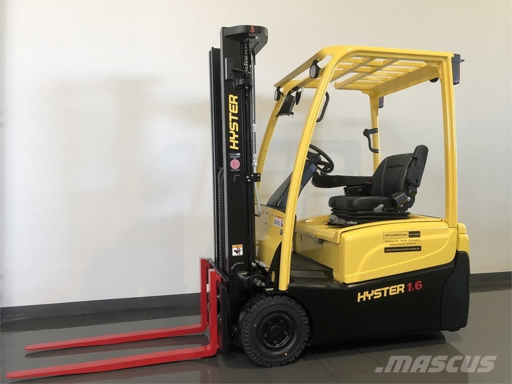 Hyster J1.6XNT (MWB) El gaffeltrucks