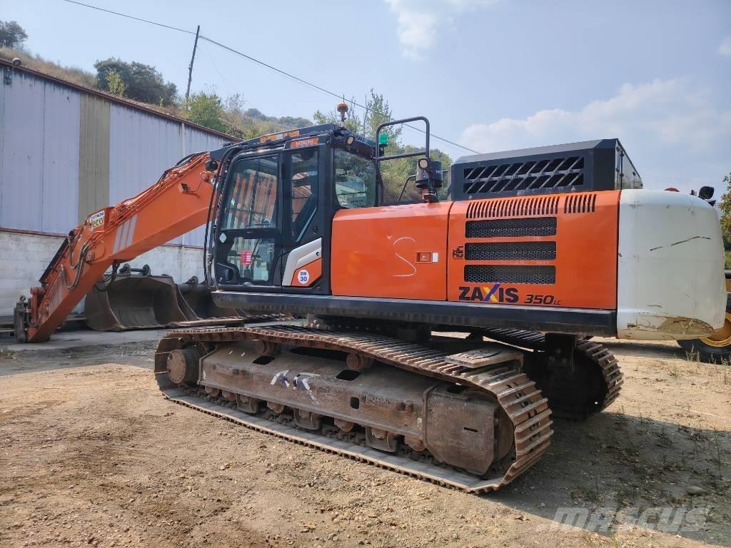 Hitachi 350LC Gravemaskiner på larvebånd