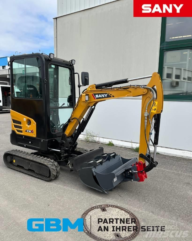 Sany SY 18 C Minigravemaskiner