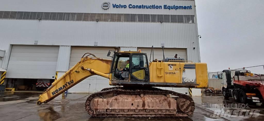 Komatsu PC 600 LC-8 Gravemaskiner på larvebånd