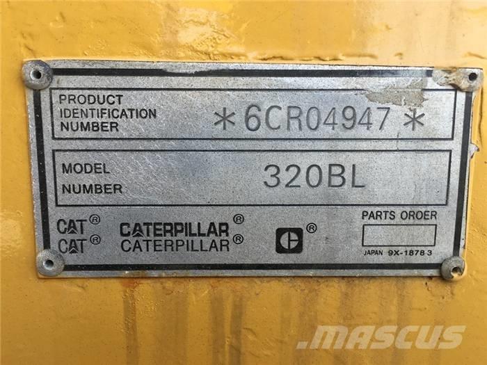 CAT 320 B L Gravemaskiner på larvebånd