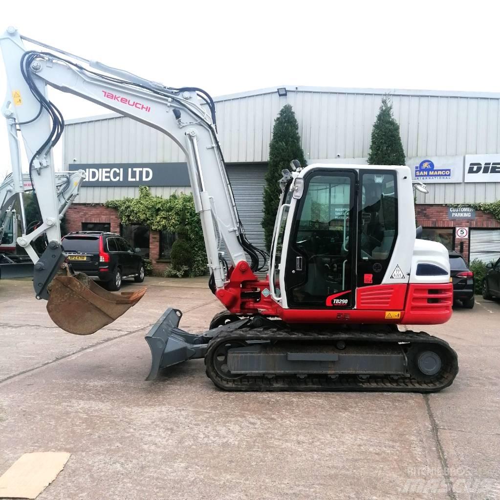 Takeuchi TB290 Midi-gravemaskiner 7t - 12t