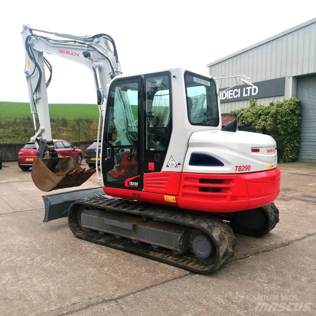 Takeuchi TB290 Midi-gravemaskiner 7t - 12t