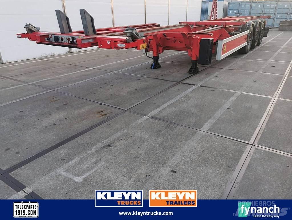 Asca S322DM Semi-trailer med containerramme