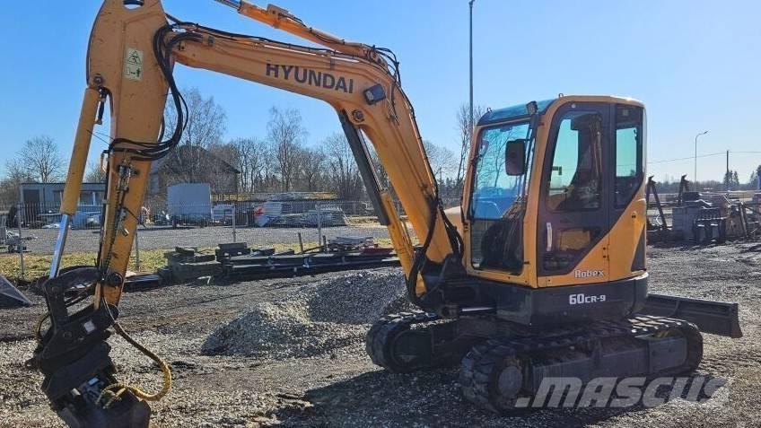 Hyundai R60CR-9 Minigravemaskiner
