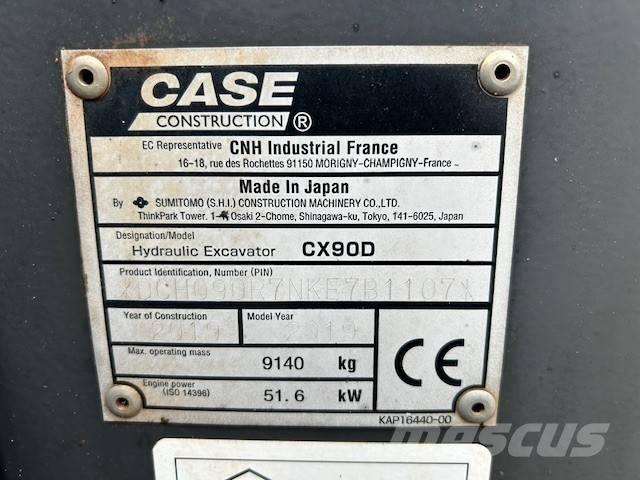 Case IH CX90 D Midi-gravemaskiner 7t - 12t