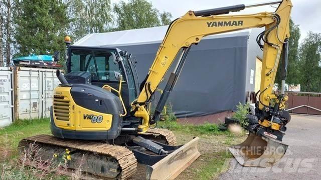 Yanmar Vio 80-1A Midi-gravemaskiner 7t - 12t