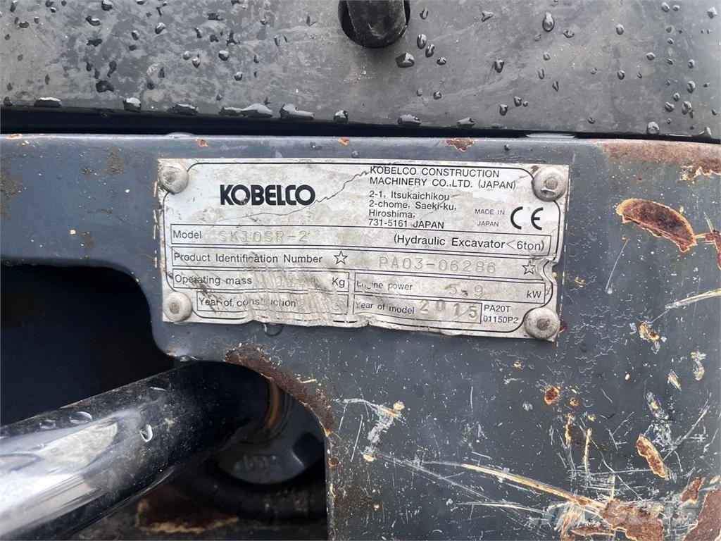 Kobelco SK10SR-2 Gravemaskiner på hjul