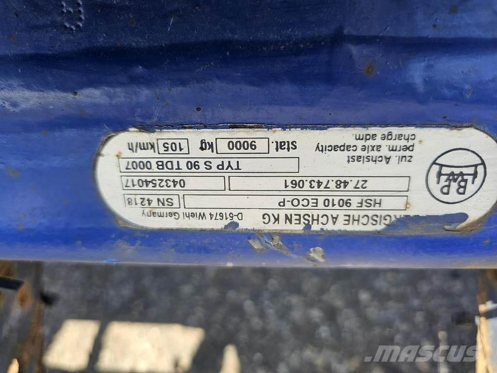 BPW HSF 9010 ECO-P Aksler