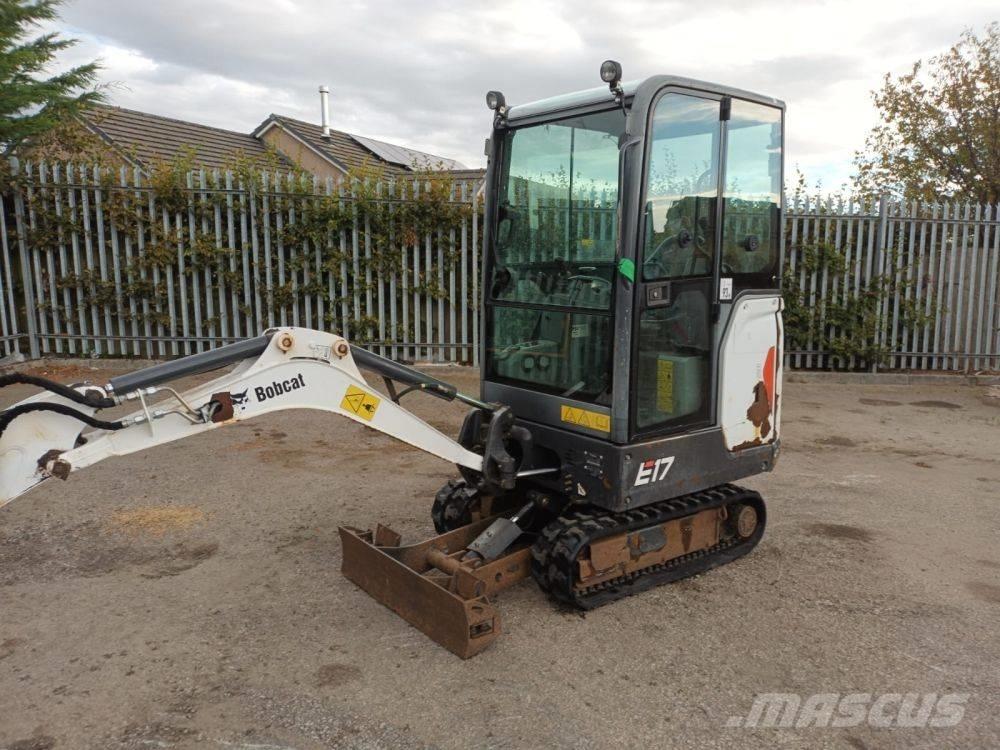Bobcat E 17 Minigravemaskiner