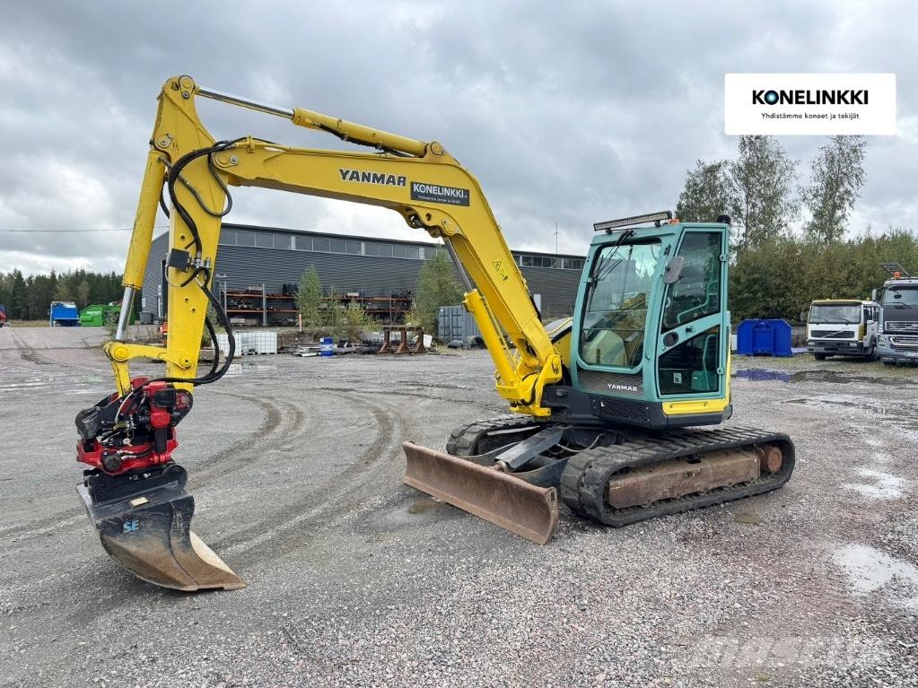 Yanmar Vio 80 U Midi-gravemaskiner 7t - 12t