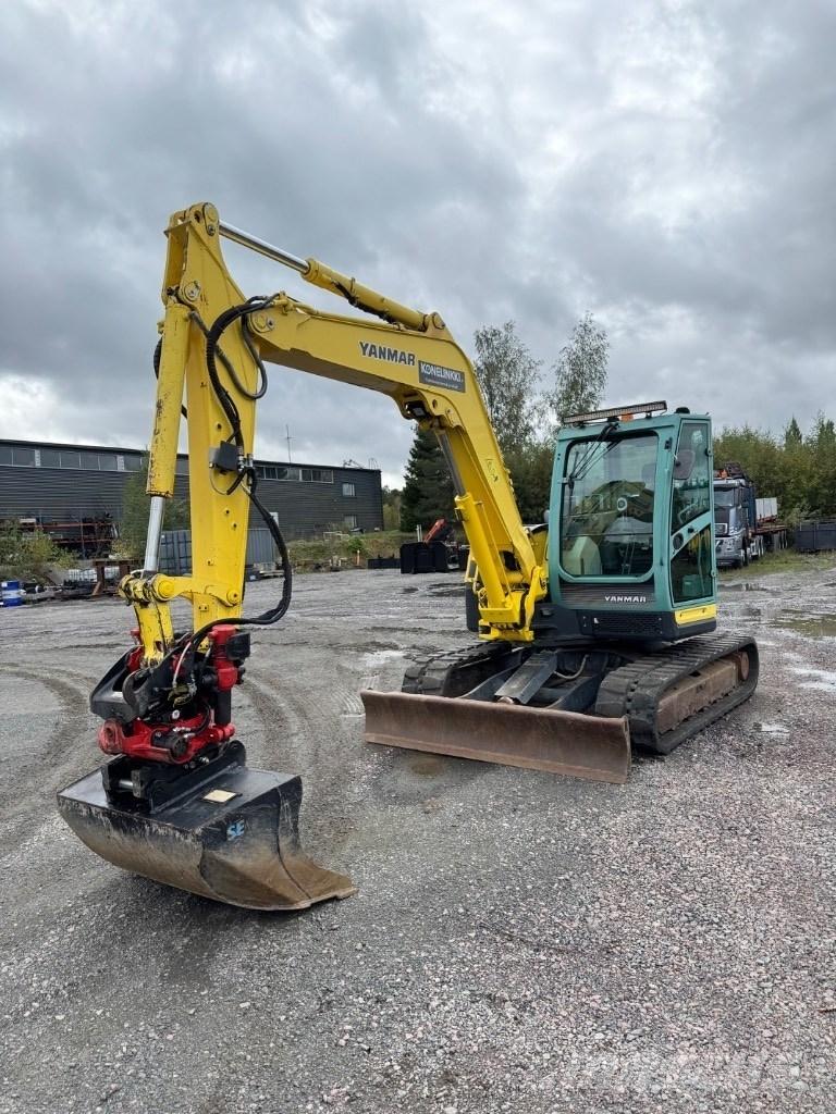 Yanmar Vio 80 U Midi-gravemaskiner 7t - 12t