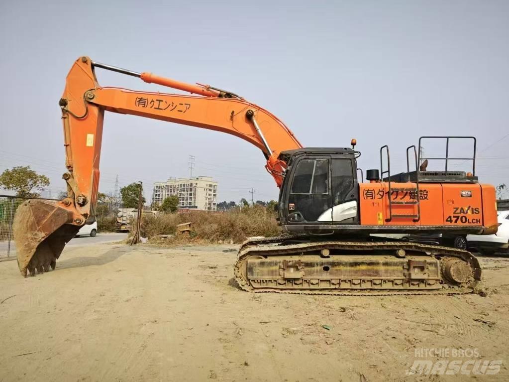 Hitachi ZX 470 Gravemaskiner på larvebånd