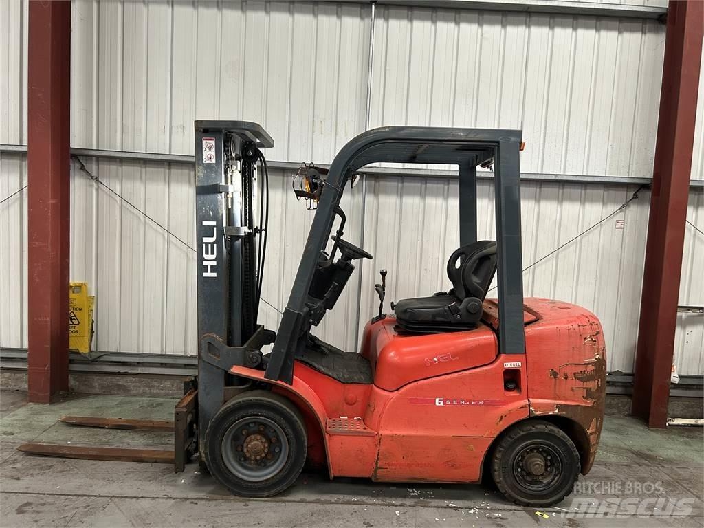 Heli FD25G Diesel gaffeltrucks