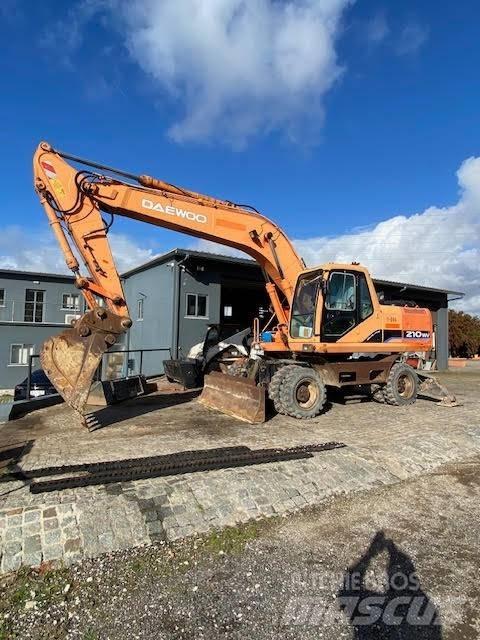 Daewoo 210wv Gravemaskiner på hjul