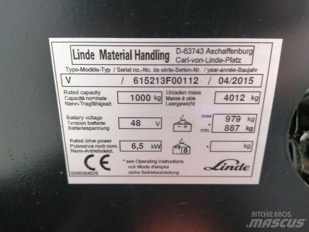 Linde V-48 Plukketruck, lav