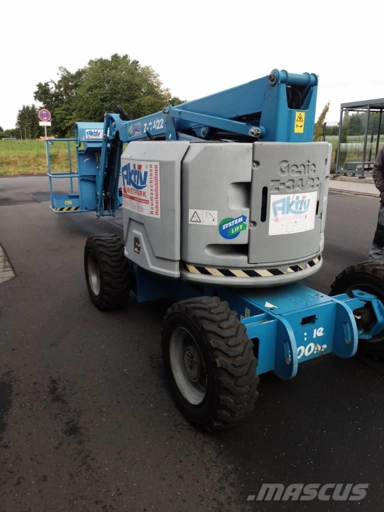Genie Z34/22 DIESEL Bomlifte med knækarm