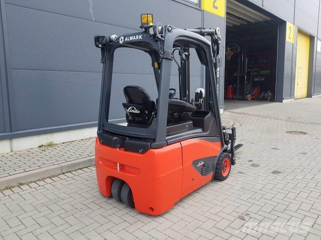 Linde E16C El gaffeltrucks