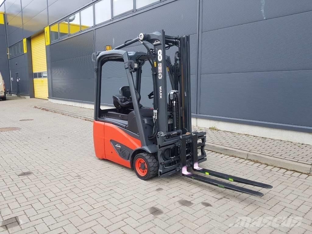 Linde E16C El gaffeltrucks