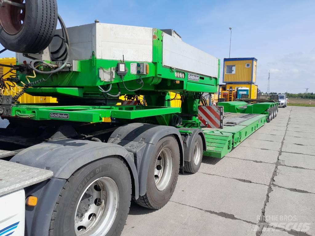 Goldhofer tiefbett Semi-trailer blokvogn