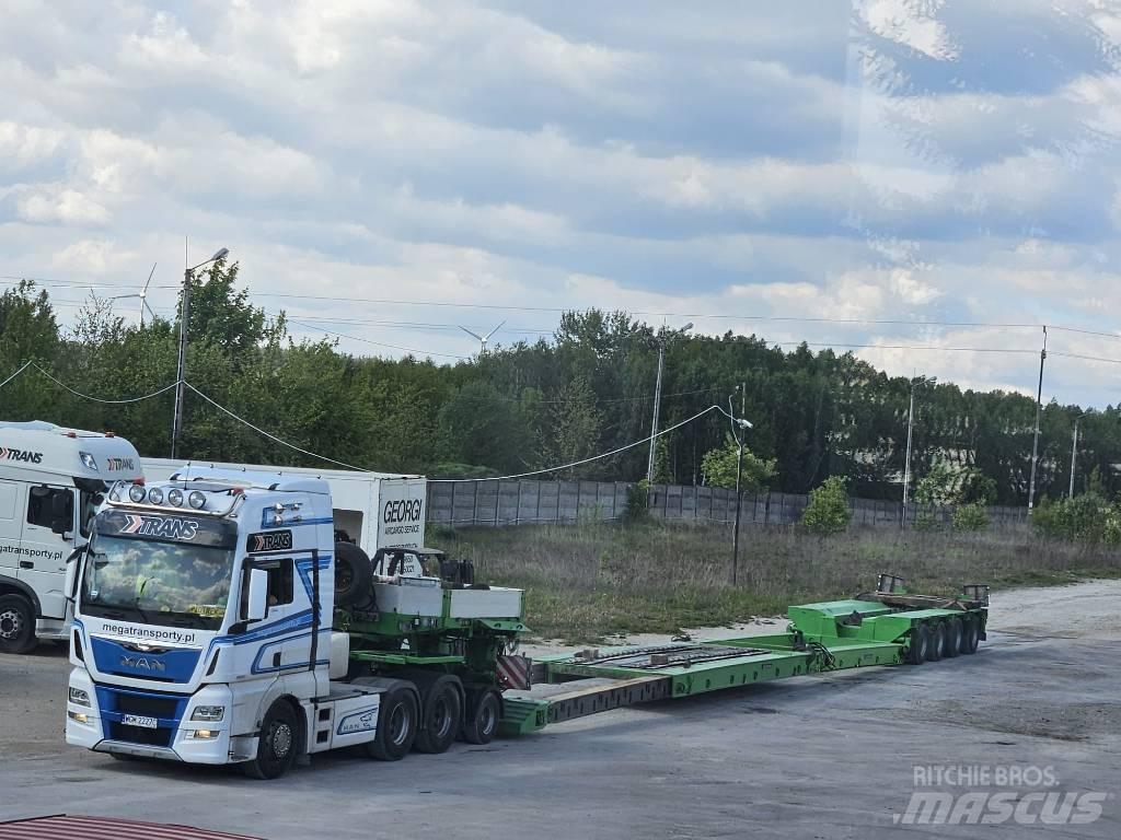 Goldhofer tiefbett Semi-trailer blokvogn