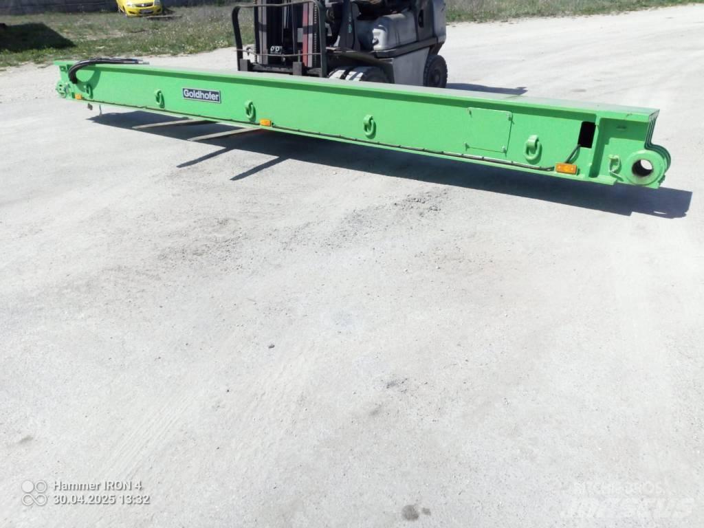 Goldhofer tiefbett Semi-trailer blokvogn